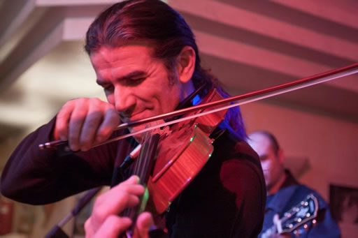 Anchise Bolchi Country Rock Bluegrass Fiddle Violino Ligabue IMAGE